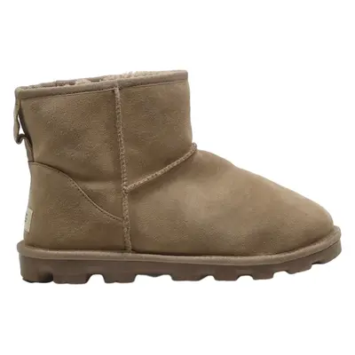 UGG Ankle Boots Brown Leather Womens UK 7