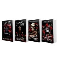 Crimson Series – 4 Book Spicy Mafia Romance Set | Signed Paperback Dark Romance Collection by USA Today Bestselling Author ...