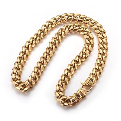 201 Stainless Steel Curb Chain Necklaces