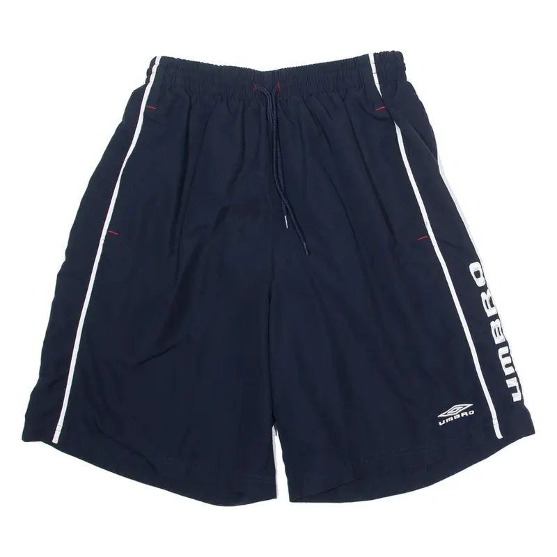 UMBRO Mesh Lined Mens Swimming Shorts Blue Relaxed L W24