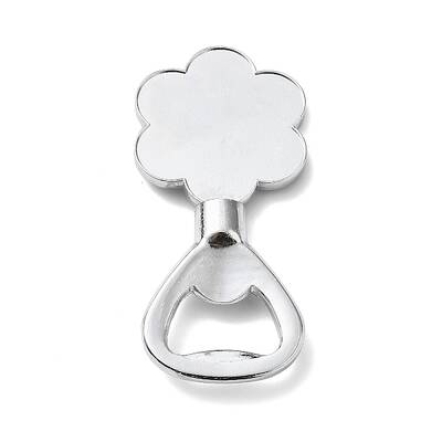 Zinc Alloy Bottle Opener Cabochon Component