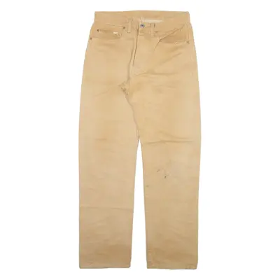DICKIES 451 Mens Jeans Beige Regular Straight 90s W30 L32
