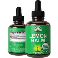 USDA Organic Liquid Lemon Balm Drops
