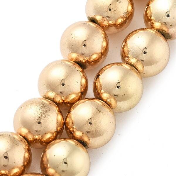 Synthetic Magnetic Hematite Beads Strands