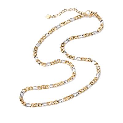 304 Stainless Steel Figaro Chains Necklaces for Men