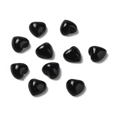 Natural Black Onyx Cabochons