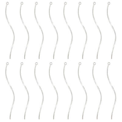 16Pcs Brass Pendants