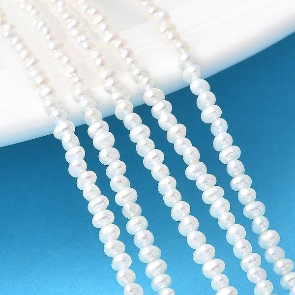 Natural Cultured Freshwater Pearl Beads Strands