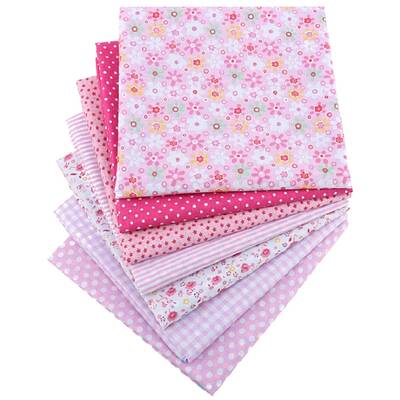 7Pcs Printed Cotton Fabric