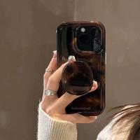Luxury Amber Pattern Phone Case, Fashionable Cellphone Protector Protective Cover, Phone Accessories Compatible with iPhone 1...