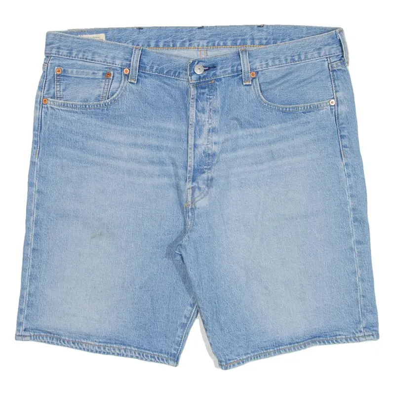 LEVI'S 501 BIG E Mens Jorts Shorts Blue Relaxed XL W38