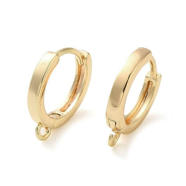 Brass Hoop Earrings Finding