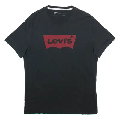 LEVI'S Mens T-Shirt Black M