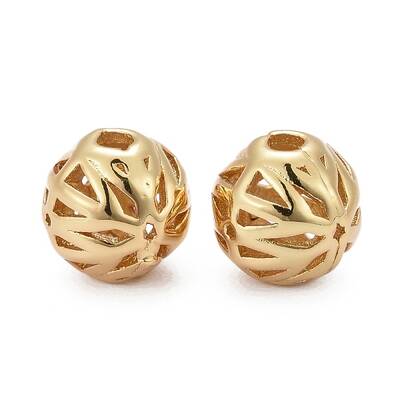 Hollow Brass Beads