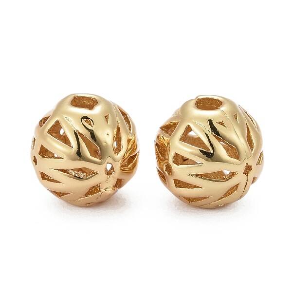 Hollow Brass Beads