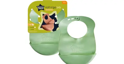 Tommee Tippee Roll'n'go green bib 6 months+