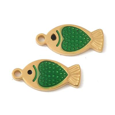 304 Stainless Steel Enamel Pendants
