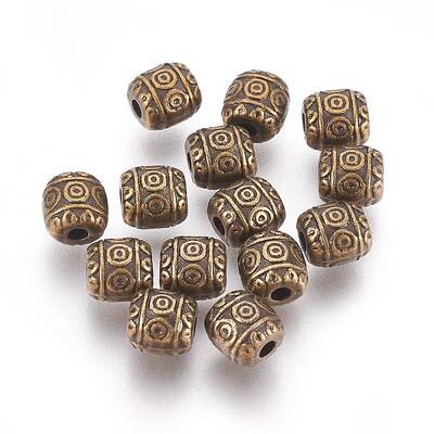 Tibetan Style Alloy Beads