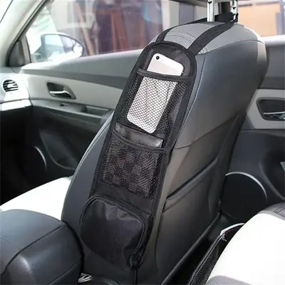 Car Seat Back Side Hanging Bag, Multifunctional Car Seat Back Storage Bag, Universal Car Interior Accessories for Car Stowing...