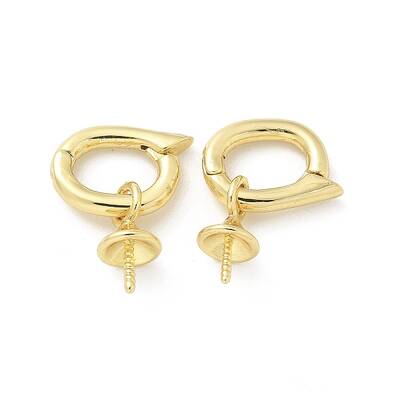 Brass Fold Over Clasps