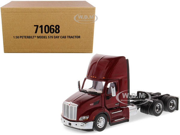 Peterbilt 579 Day Cab Truck Tractor Legendary Red \