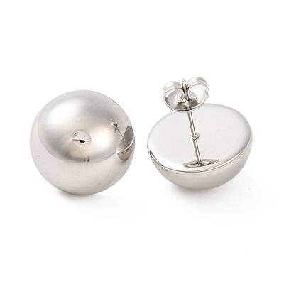 Non-Tarnish 304 Stainless Steel Stud Earrings