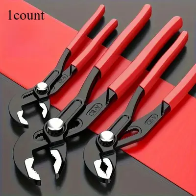 Adjustable Slot Joint Pliers, Heavy-duty Water Pump Pliers, Multi-purpose Professional Elbow Pump Pliers, Industrial All-purp...