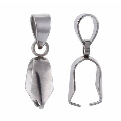 Tarnish Resistant 304 Stainless Steel Ice Pick Pinch Bails