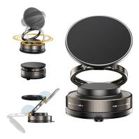 Magnetic Vacuum Phone Stand Holder, Foldable and Portable Design, Strong Magnet, Suitable for Smooth Surfaces, Multi-Scene Us...