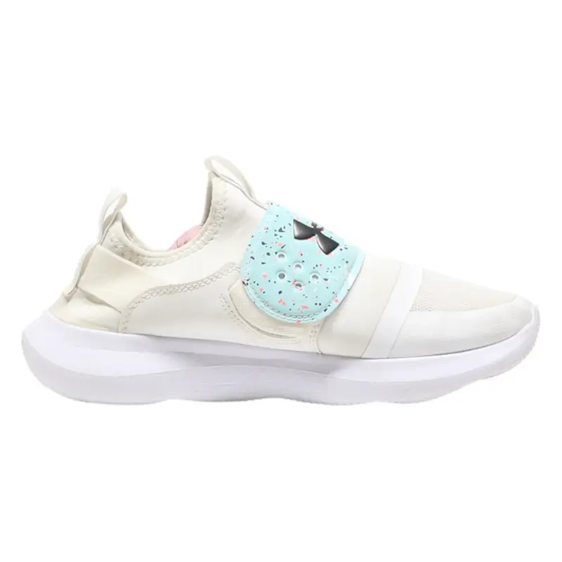 UNDER ARMOUR Sneaker Trainers Beige Synthetic Womens UK 6.5