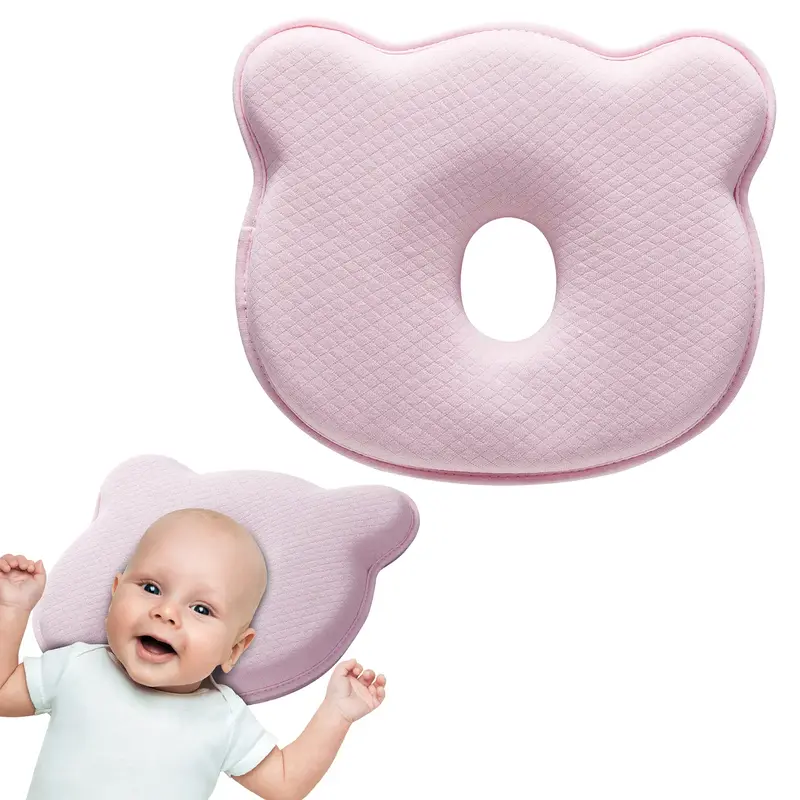 Baby Head Shaping Pillow Baby Lounger Pillow Bed Sleeping Pillow For Newborn Infant Flat Head Prevention Head Support,breast ...