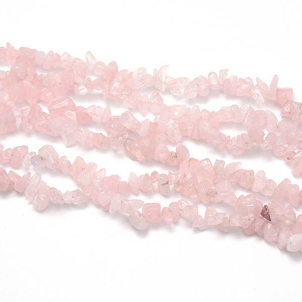 Natural Rose Quartz Beads Strands