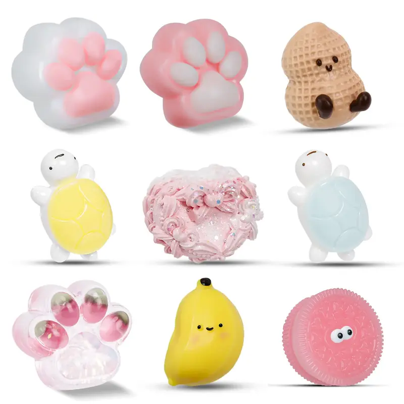 Taba Squishies Gift for Kids taba squishy party favor cute toy sticky soft toy Mochi Squeeze Toys for Stress Relief anxiety f...