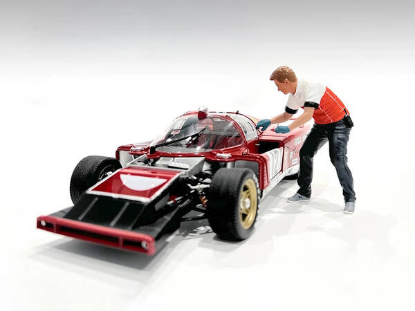 Race Crew Figure #6 for 1/24 Scale Models by American Diorama