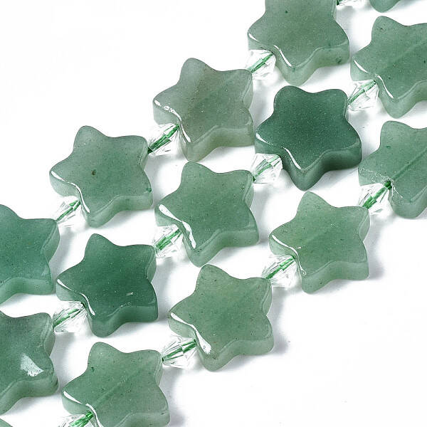 Natural Green Aventurine Beads Strands