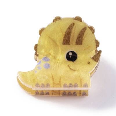 Cute Mini Dinosaur Acrylic Claw Hair Clips