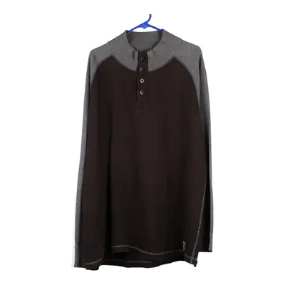 Nautica Jumper - 2XL Brown Cotton