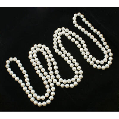 Glass Pearl Beaded Necklaces