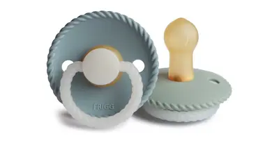 Frigg Rope Night Size 1:0-6 Months Pacifier Stone Blue Night/Sage Night