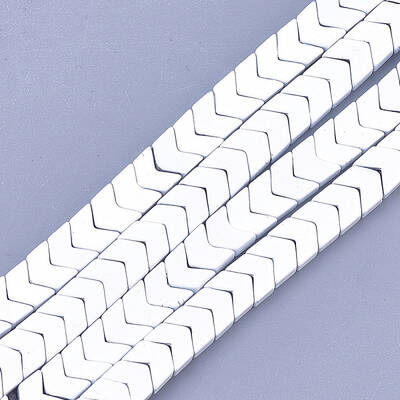 Spray Painted Non-magnetic Synthetic Hematite Beads Strands