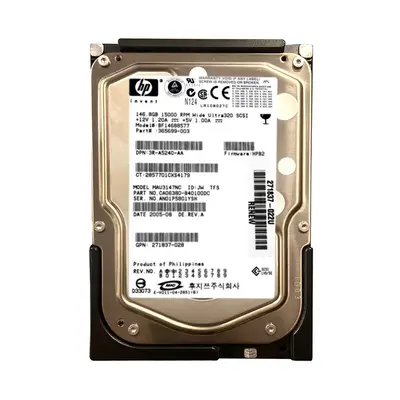 271837-022 HP 146GB Ultra-320 SCSI 15000 3.5-inch Hard Drive