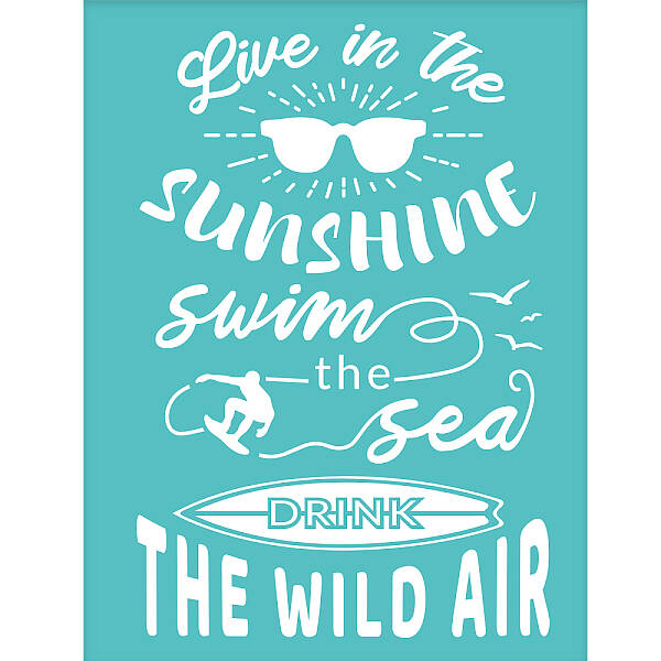 Self-Adhesive Silk Screen Printing Stencil