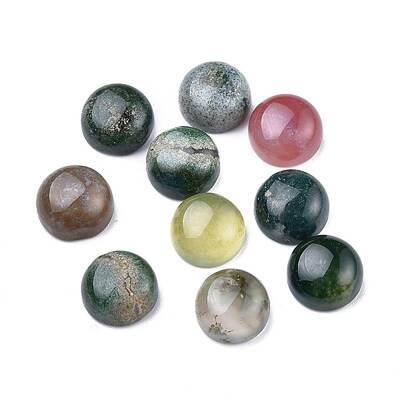 Natural Indian Agate Cabochons