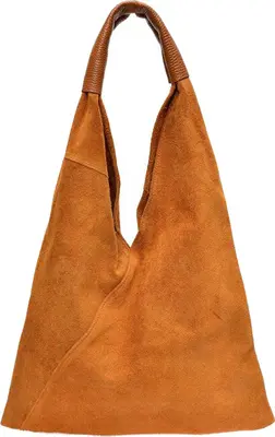 Anna Luchini Borsa A Mano In Pelle cognac Da Donna