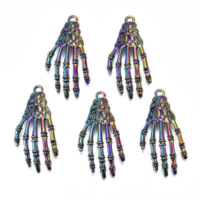 Rainbow Color Alloy Pendants
