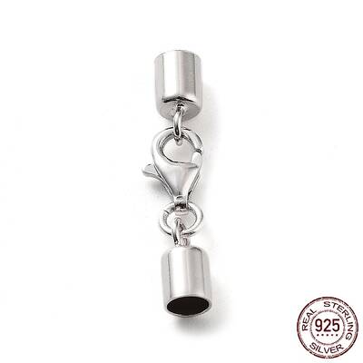 Anti-Tarnish 925 Sterling Silver Lobster Claw Clasps