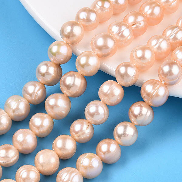 Natural Cultured Freshwater Pearl Beads Strands