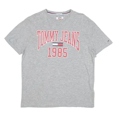 TOMMY HILFIGER Mens T-Shirt Grey M