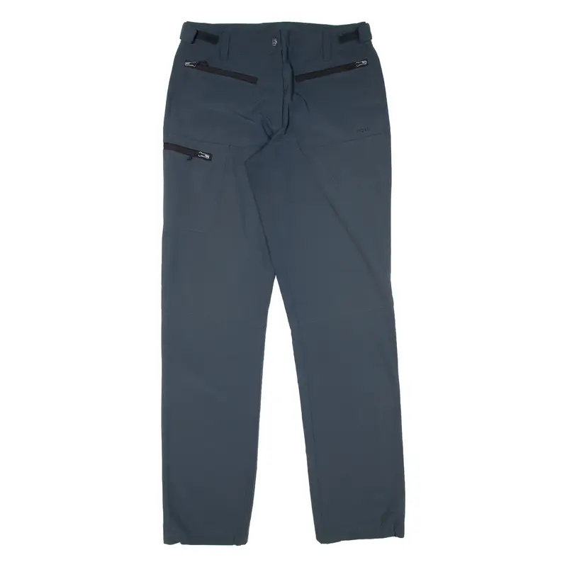 46 NORD Hiking Outdoor Trousers Blue Slim Straight Womens W28 L32