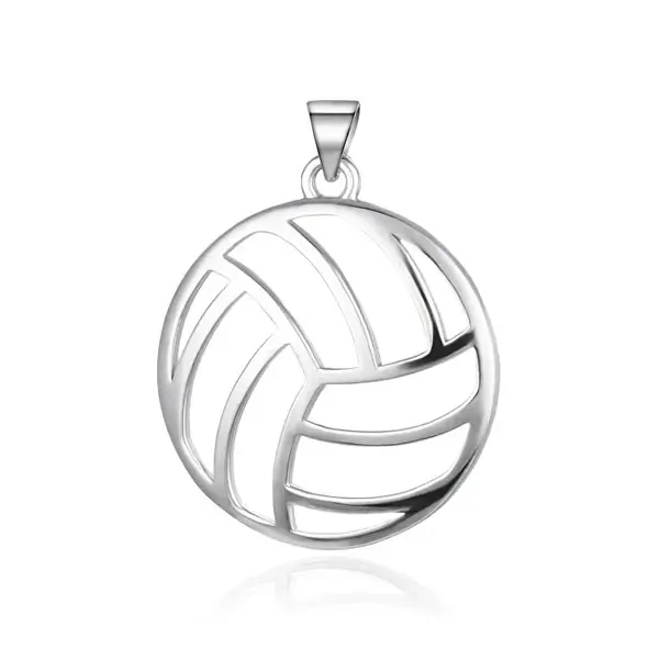 Agato Silver Pendant Volleyball AGH735